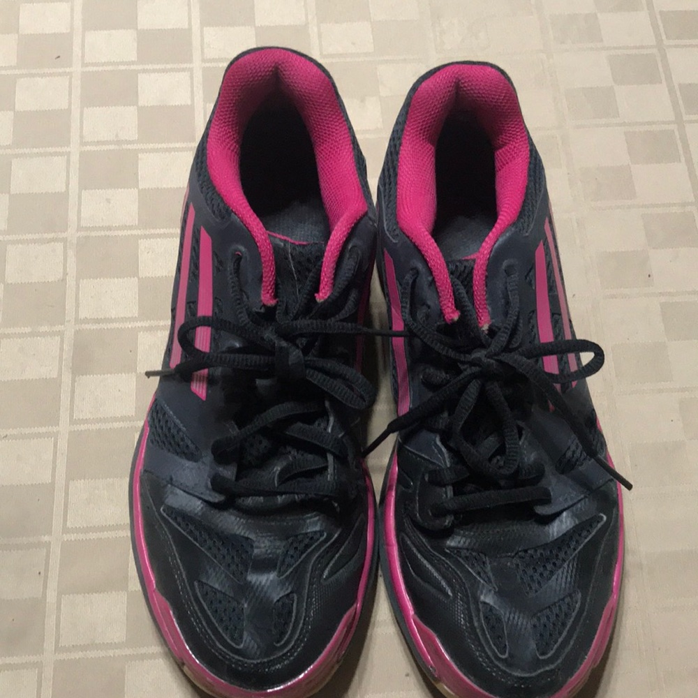 8.5 adidas adizero crazy lt volleyball black pink
